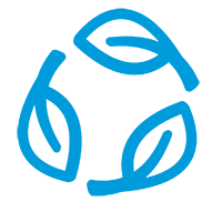 Ring of leaves icon