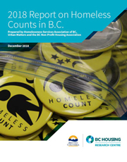 cover of 2018 Homeless Counts report