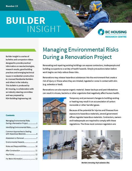 ACS Publications - Apartment Renovation Environmental Impact