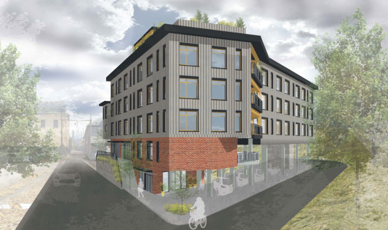 Illustration rendering of Herridge Place in Nelson.