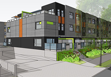 Rendering of housing