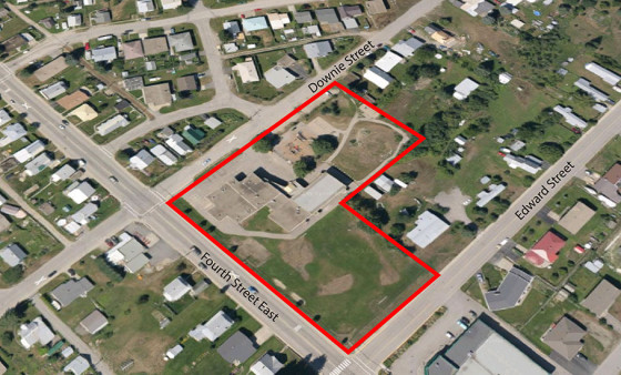 Revelstoke – Downie Street map