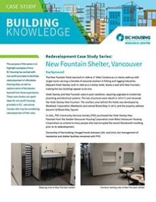 Redevelopment Case Study - New Fountain Shelter Vancouver