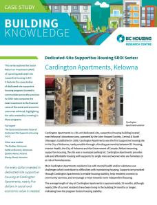 Dedicated-Site SROI Case Study - Cardington Kelowna