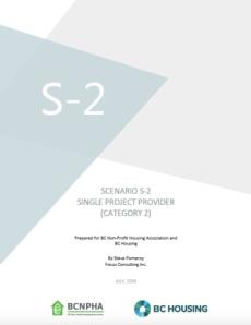 Scenario S-2 Single Project Provider (Category 2)