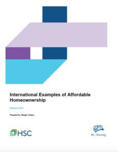 International Examples of Affordable Homeownership
