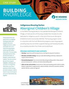 Indigenous Housing Series: Lu'ma Native Housing Society