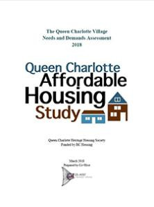 Queen Charlotte Village Needs & Demands Assessment 2018