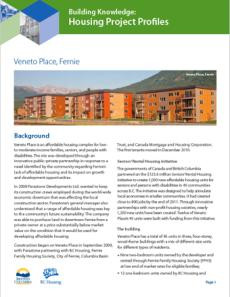 Building Knowledge: Housing Project Profiles - Veneto Place, Fernie Contact DetailsShare
