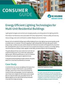 Consumer Guide – Energy Efficient Lighting Technologies for Multi-Unit Residential Buildings