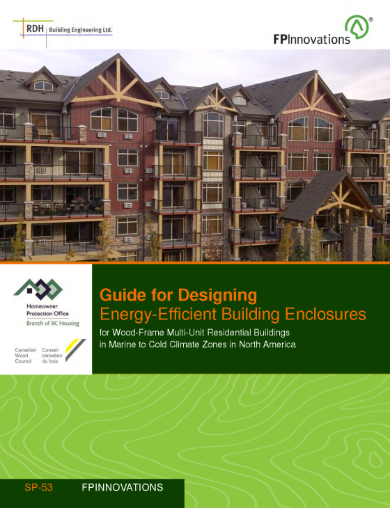 Energy Efficient Building Enclosures - Design Guide