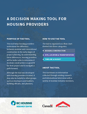 Cover of the "Is Modular Construction Right for Your Housing Project?" guide